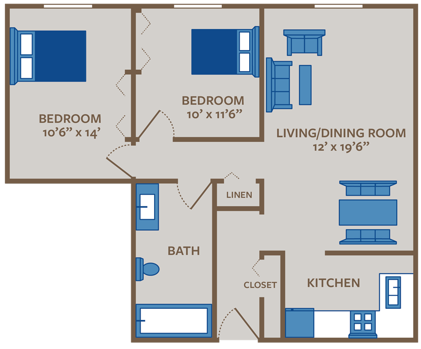 2 Bedroom
